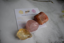 Load image into Gallery viewer, "Crystals For Confidence" Tumble Stone Set Reiki Charged