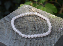 Load image into Gallery viewer, Rose Quartz Crystal Beaded Bracelet
