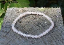 Load image into Gallery viewer, Rose Quartz Crystal Beaded Bracelet
