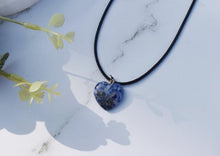 Load image into Gallery viewer, Sodalite Crystal Heart Pendant
