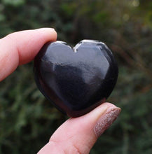 Load image into Gallery viewer, Shungite Crystal Heart Protective Love Symbol |Reiju