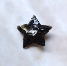 Load image into Gallery viewer, Black Obsidian (Dragon Glass) Crystal Star