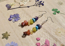 Load image into Gallery viewer, Chakra Crystals Handmade Earrings Set Nickel Free