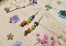 Load image into Gallery viewer, Chakra Crystals Handmade Earrings Set Nickel Free