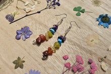 Load image into Gallery viewer, Chakra Crystals Handmade Earrings Set Nickel Free