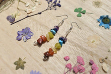 Load image into Gallery viewer, Chakra Crystals Handmade Earrings Set Nickel Free