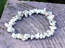 Load image into Gallery viewer, Larimar Crystal Chip Bracelet