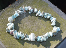 Load image into Gallery viewer, Larimar Natural Crystal Chips Stone Bracelet |Reiju