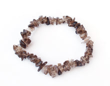 Load image into Gallery viewer, Smoky Quartz Natural Stone  Crystal Chips Bracelet |Reiju