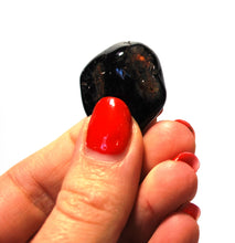 Load image into Gallery viewer, Black Tourmaline Crystal Tumble Stone