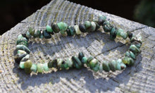 Load image into Gallery viewer, Emerald Crystal Stone Elasticated Bracelet
