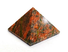 Load image into Gallery viewer, Unakite Crystal Pyramid