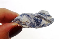 Load image into Gallery viewer, Raw Blue Kyanite Crystal Slice Small Piece