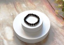 Load image into Gallery viewer, Black Obsidian Crystal Beaded Bracelet
