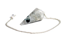 Load image into Gallery viewer, Rainbow Moonstone Natural Crystal Dowsing Pendulum |Reiju