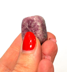 Lepidolite Natural Crystal Stone Polished Tumble Stone