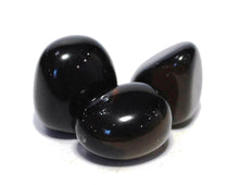 Load image into Gallery viewer, Black Obsidian Crystal Tumble Stone