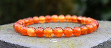 Load image into Gallery viewer, Carnelian Natural [Polished Beads Crystal Bracelet |Reiju