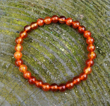 Load image into Gallery viewer, Carnelian Natural [Polished Beads Crystal Bracelet |Reiju