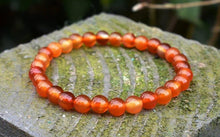 Load image into Gallery viewer, Carnelian Natural [Polished Beads Crystal Bracelet |Reiju