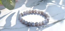 Load image into Gallery viewer, Blue Lace Agate Polished Beads Crystal Bracelet