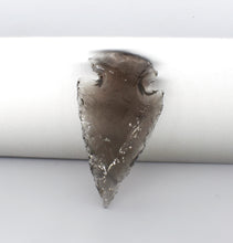 Load image into Gallery viewer, Black Obsidian Natural Crystal Stone Carved Arrowhead (Dragon Glass)