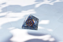 Load image into Gallery viewer, Lapis Lazuli Crystal Small Orgone Pyramid