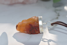 Load image into Gallery viewer, Carnelian Raw Crystal Pendant |Reiju