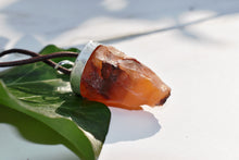 Load image into Gallery viewer, Carnelian Raw Crystal Pendant |Reiju