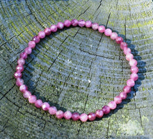 Load image into Gallery viewer, Pink Tourmaline Faceted Bracelet