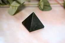 Load image into Gallery viewer, Green Mica Crystal Pyramid
