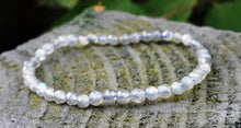 Load image into Gallery viewer, AA Grade Labradorite Faceted Beads Natural Crystal Stone Bracelet