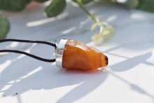 Load image into Gallery viewer, Carnelian Raw Crystal Pendant |Reiju