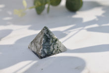 Load image into Gallery viewer, Moss Agate Crystal Gemstone Pyramid