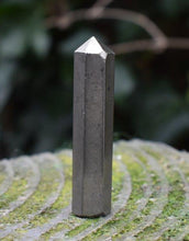 Load image into Gallery viewer, Gold Pyrite " Fools Gold" Crystal Stone Polished Terminated & Faceted Point Stick Gift Wrapped