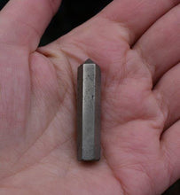 Load image into Gallery viewer, Gold Pyrite " Fools Gold" Crystal Stone Polished Terminated & Faceted Point Stick Gift Wrapped