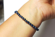 Load image into Gallery viewer, Sapphire Faceted Natural Faceted Crystals Bracelet |Reiju