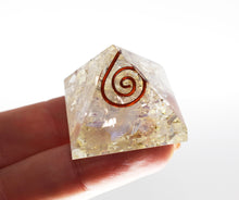 Load image into Gallery viewer, Opalite Crystal Small Orgone Pyramid