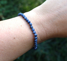Load image into Gallery viewer, Sapphire Faceted Natural Faceted Crystals Bracelet |Reiju