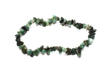 Load image into Gallery viewer, Emerald Crystal Stone Elasticated Bracelet