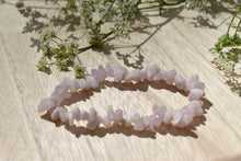 Load image into Gallery viewer, Kunzite Natural Crystal Stone Chips Elasticated Bracelet |Reiju