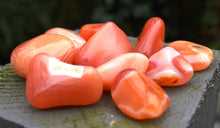 Load image into Gallery viewer, "Carnelian Crystal Tumble Stone - Energy & Motivation Booster"|Reiju