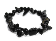 Load image into Gallery viewer, Black Obsidian Crystal 'Protection' Bracelet