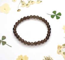 Load image into Gallery viewer, Black Obsidian Crystal Beaded Bracelet