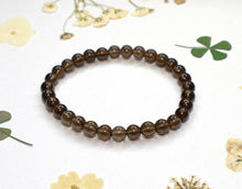 Load image into Gallery viewer, Black Obsidian Crystal Beaded Bracelet