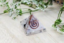 Load image into Gallery viewer, Opalite Crystal Small Orgone Pyramid