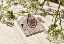 Load image into Gallery viewer, Opalite Crystal Small Orgone Pyramid