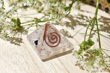 Load image into Gallery viewer, Opalite Crystal Small Orgone Pyramid