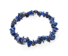 Load image into Gallery viewer, Lapis Lazuli Natural Polished Crystal Chips Bracelet |Reiju