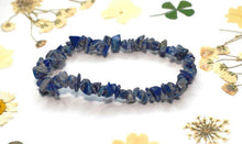 Load image into Gallery viewer, Lapis Lazuli Natural Polished Crystal Chips Bracelet |Reiju